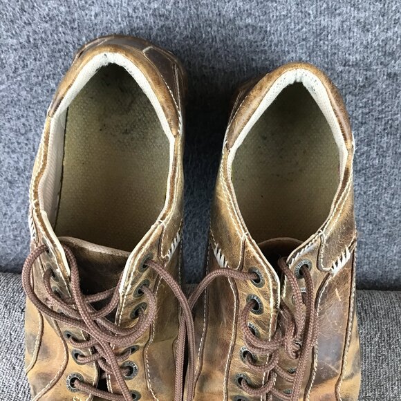 Rare VTG Dr. Marten Distressed Brown Leather Oxford Sz 10 M/11 Women\'s main image 12
